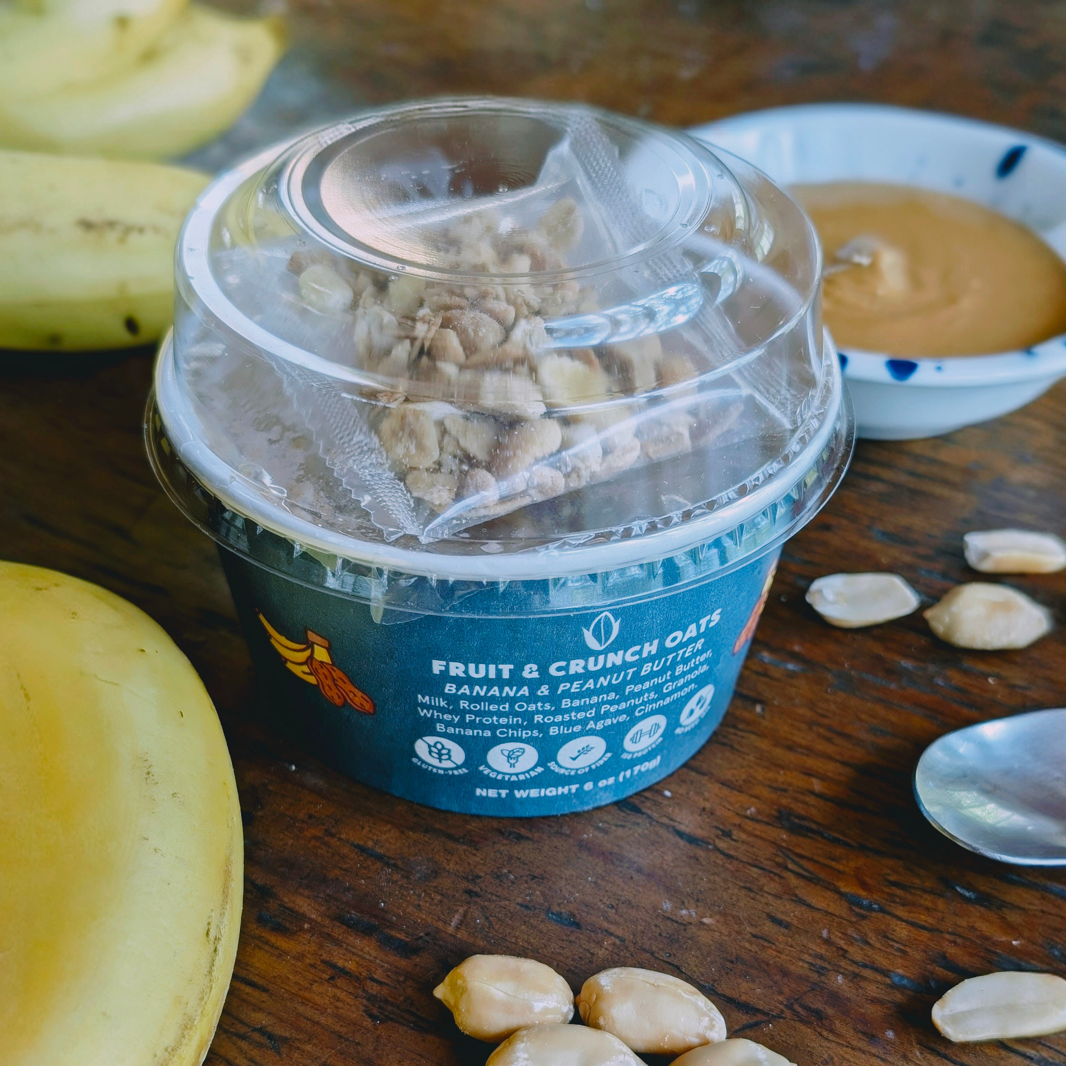Fruits & Crunch Oats - Banana & Peanut Butter (2-pack)