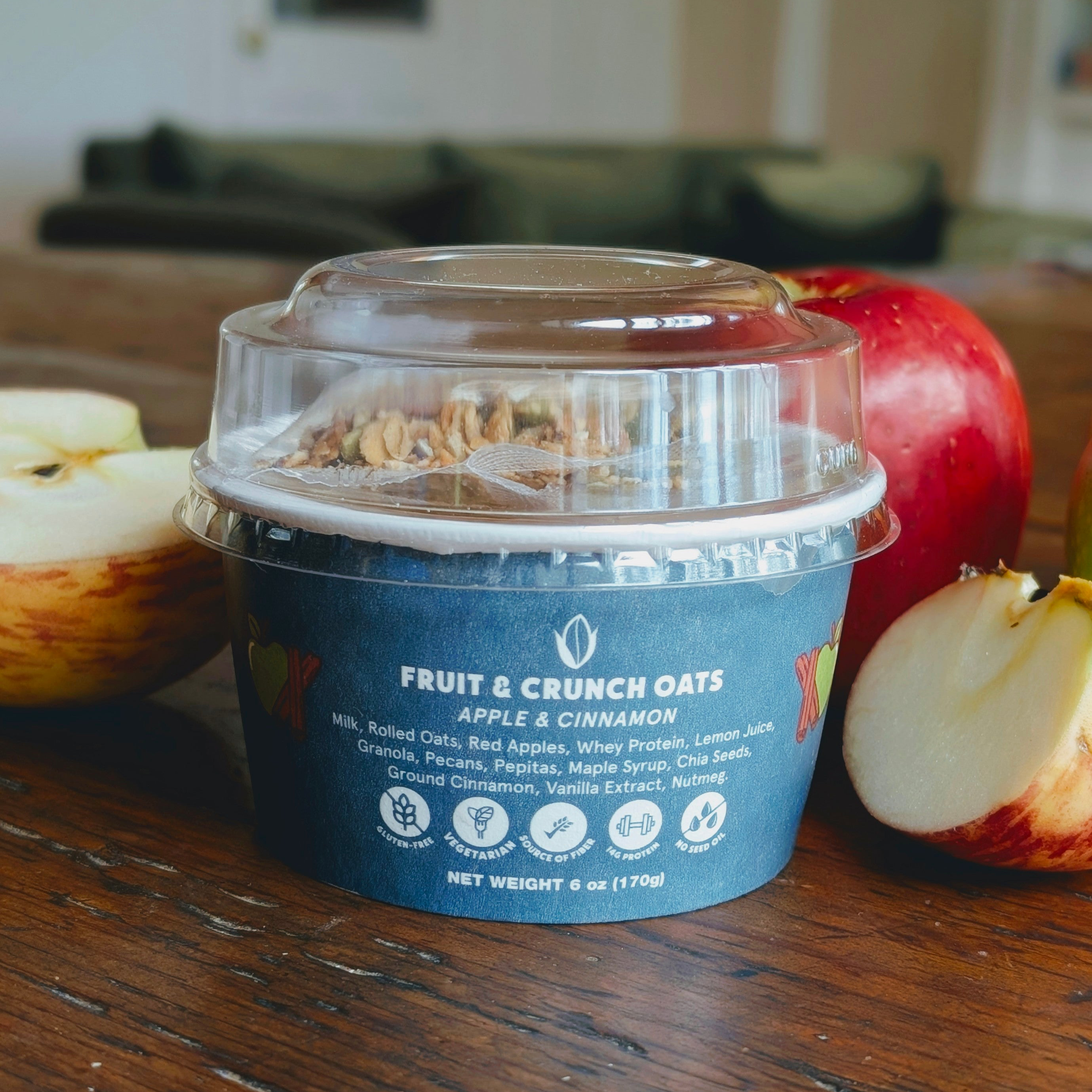 Fruits & Crunch Oats - Apple & Cinnamon (2-pack)
