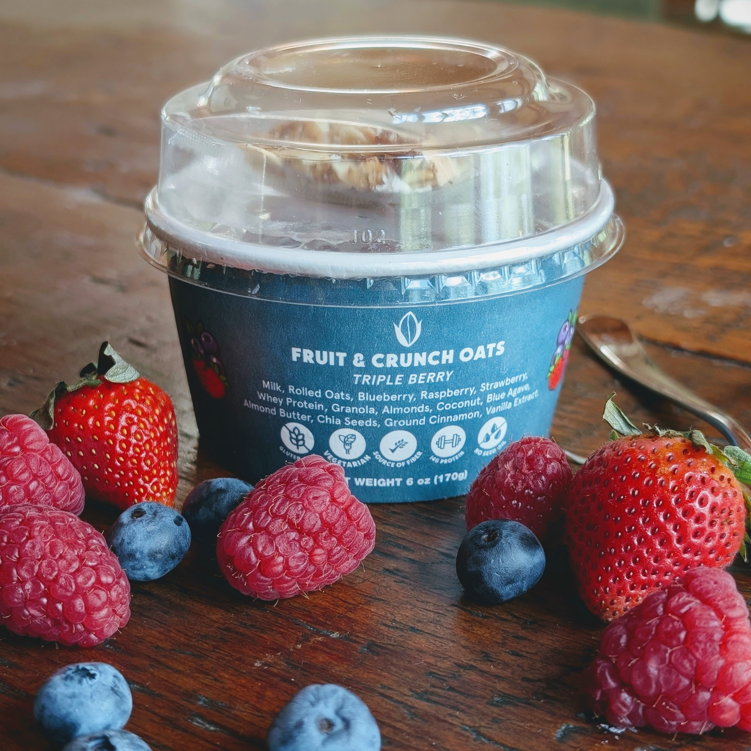 Fruits & Crunch Oats - Triple Berry (2-pack)