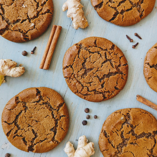 Giant Ginger Molasses Cookies (6-pack)