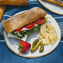 Load image into Gallery viewer, Slow-Fermented Ciabatta Sandwich Rolls (4-Pack)