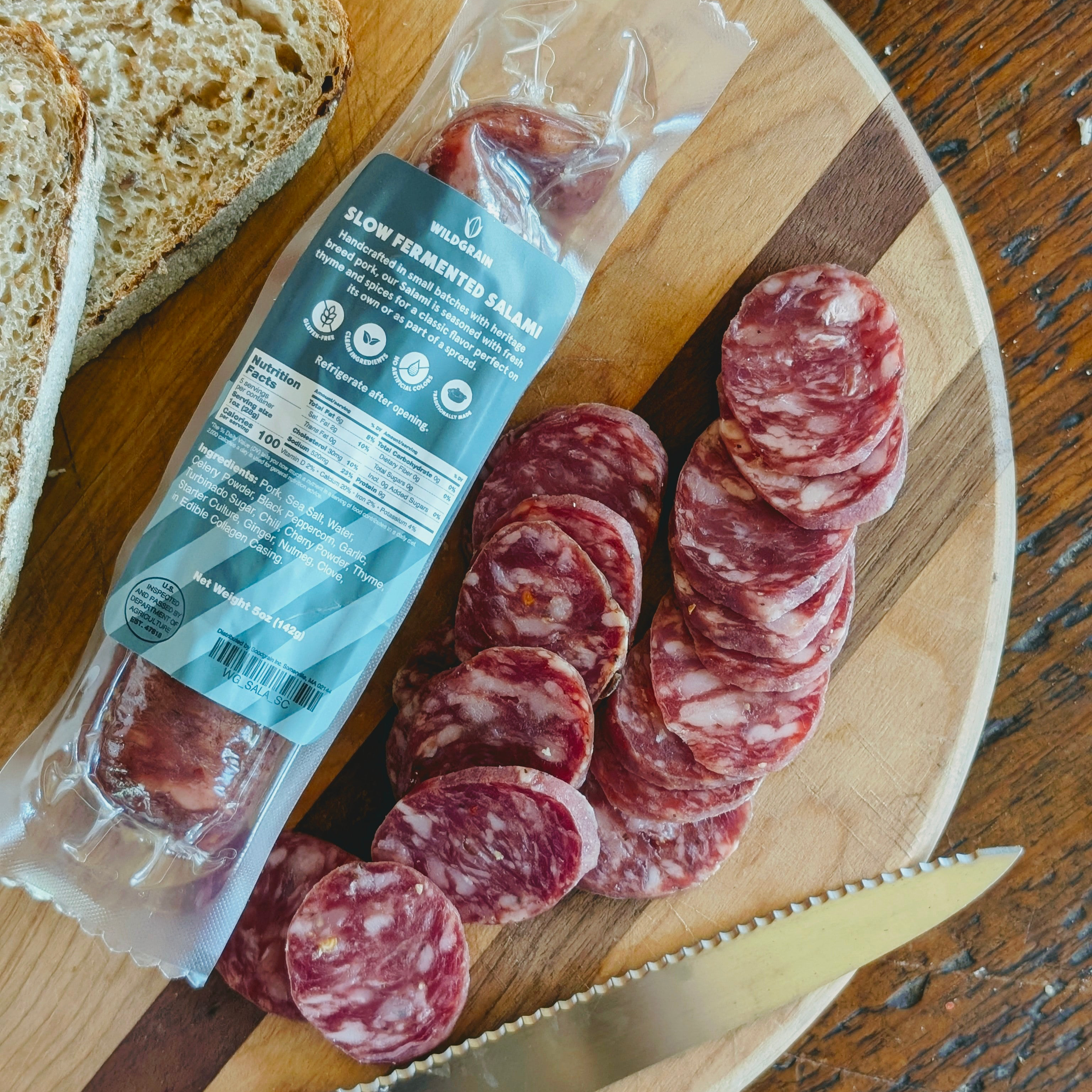 Slow-Fermented Salami (5oz)