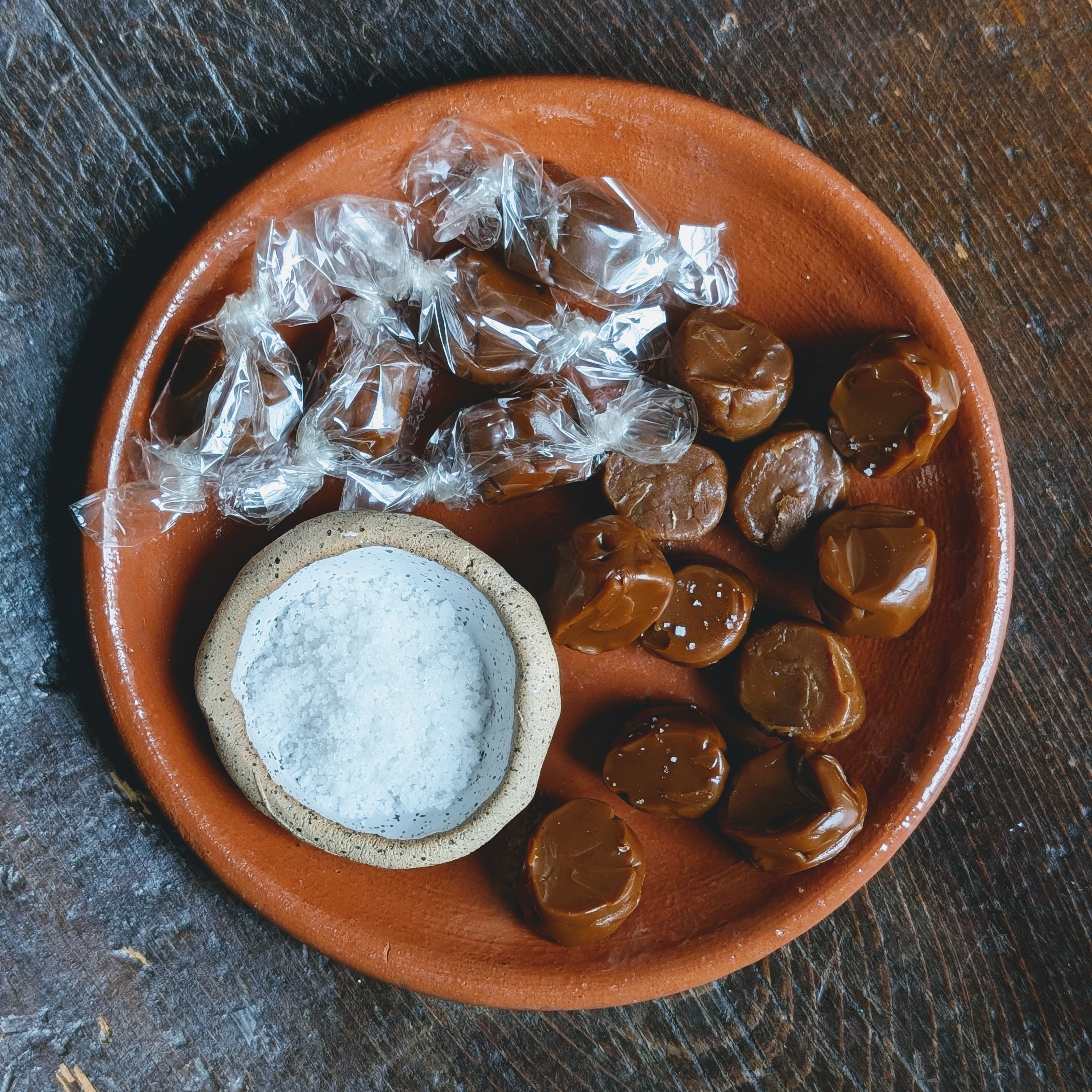 Caramels with Cape Cod Sea Salt (4.9oz) by Wildgrain Caramels with Cape Cod Sea Salt (4.9oz) by Wildgrain