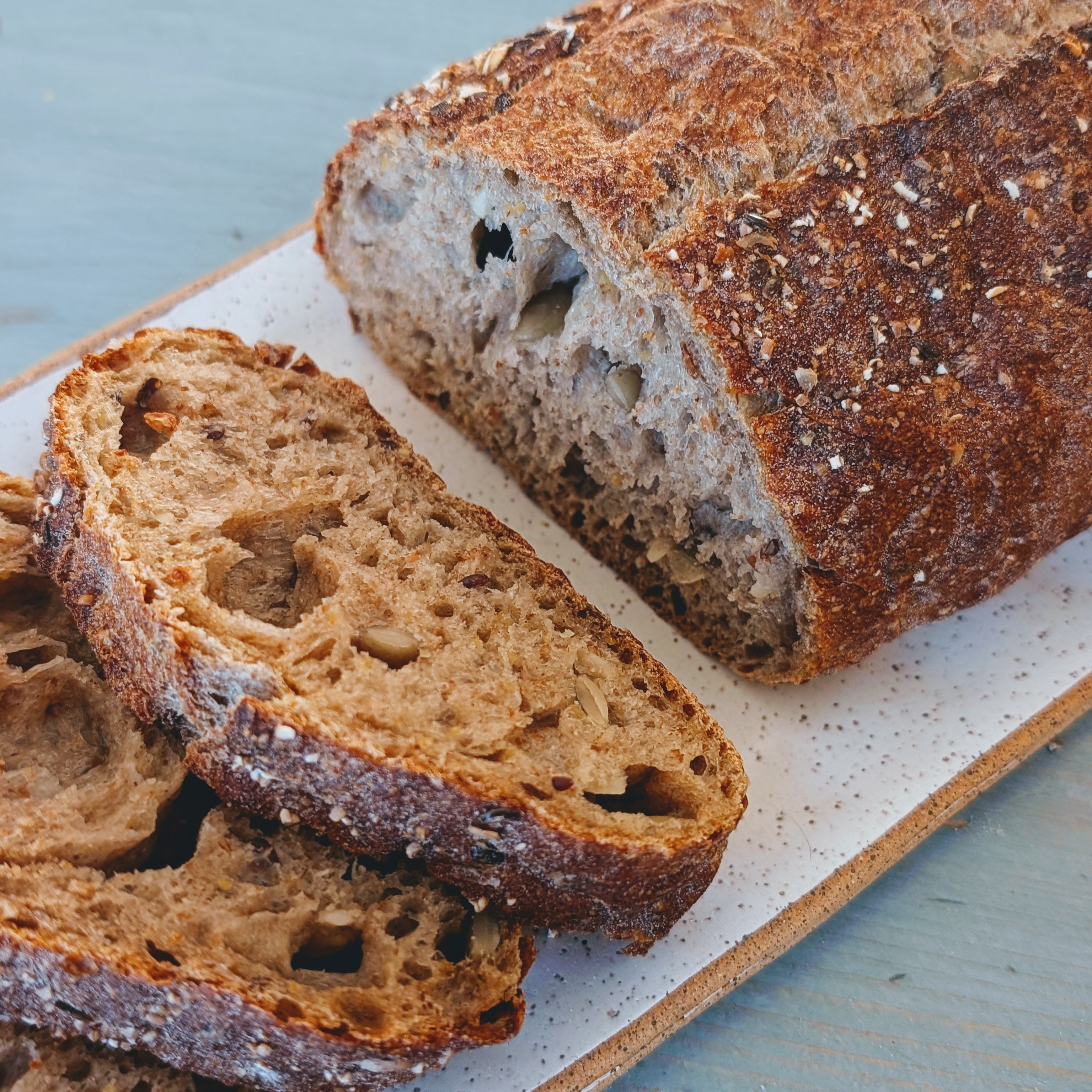 Slow Fermented Ancient Grain Ciabatta