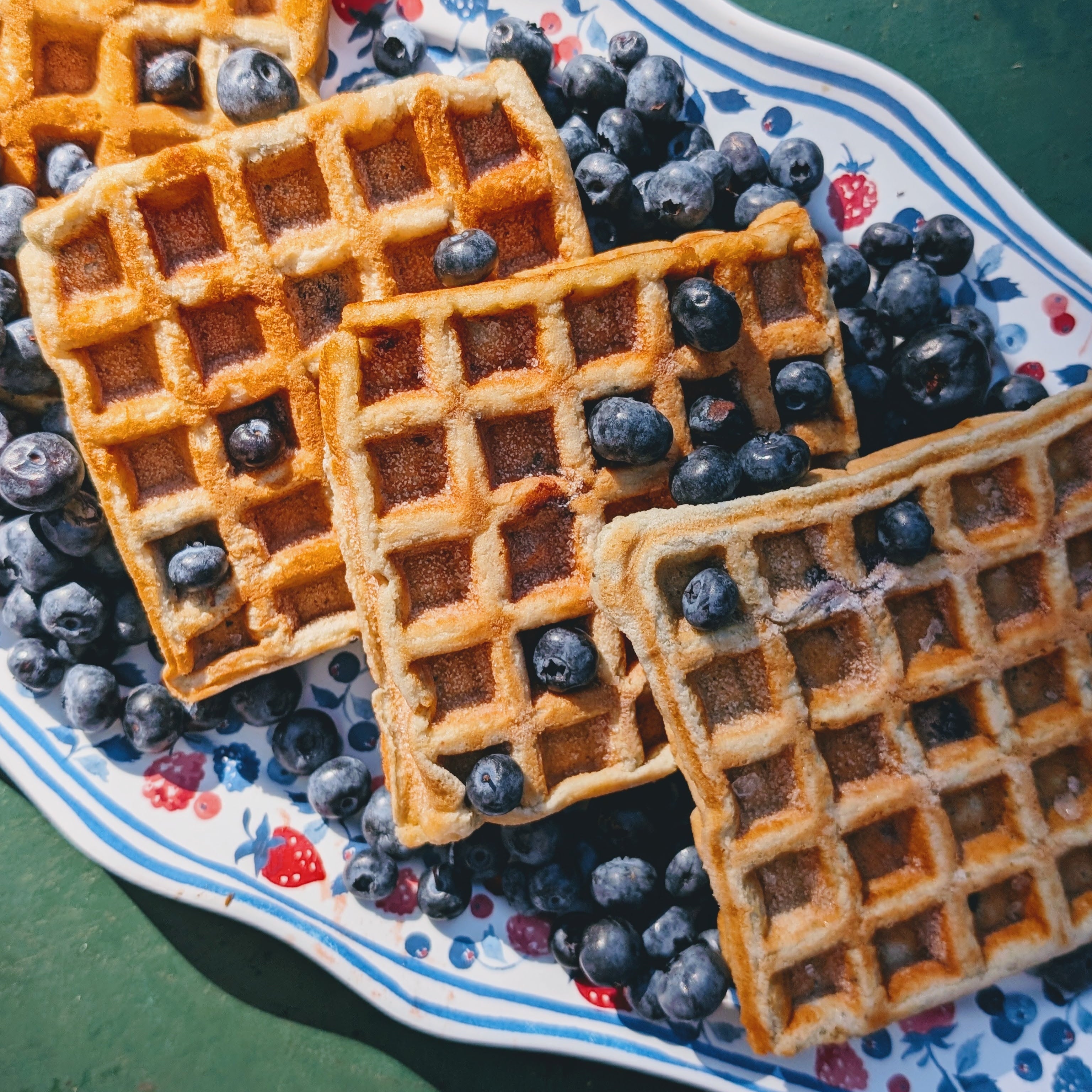 Gluten-Free Blueberry Waffles (4-pack) | Wildgrain