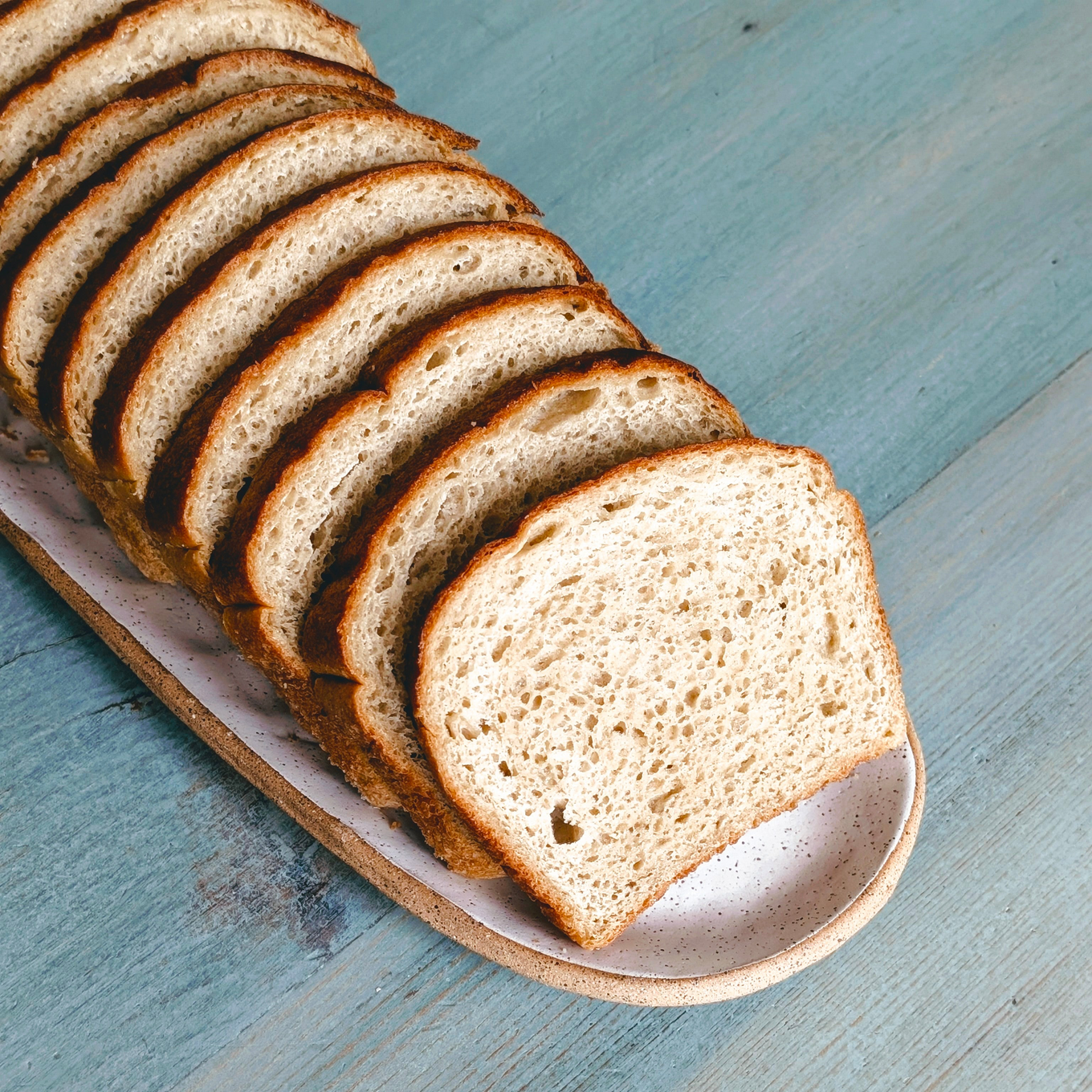 Slow Fermented Sandwich Bread